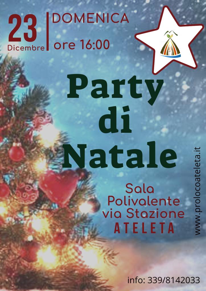 Party di Natale 2018 - Pro Loco Ateleta